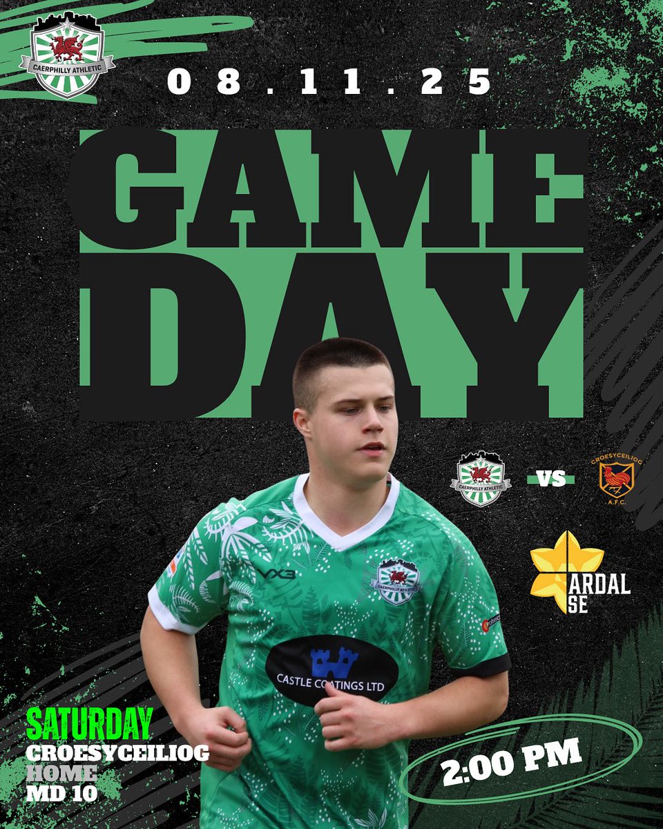 📅 This Saturday
📍 <a href="/CSEYstradMynach/">CSE Ystrad Mynach</a> 
⏰ 2:00pm Kick-Off
⚽ Caerphilly Athletic vs Croesyceiliog

The A’s return home this weekend, aiming to bounce back after a disappointing cup exit last Friday.
Get down and support the lads as we look to get back to winning ways! 

#TheAs 💚