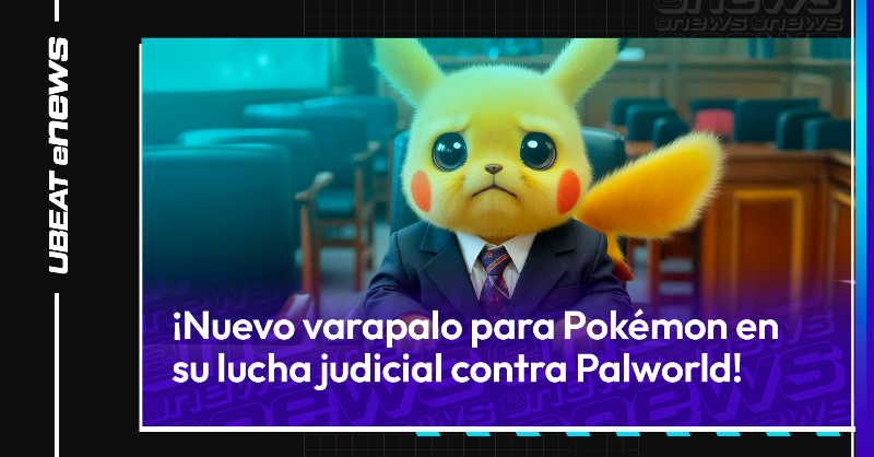 ¡Nuevo varapalo para Pokémon en su lucha judicial contra Palworld!

👉 Te lo contamos en ubeat.tv/v/nintendo-tro…