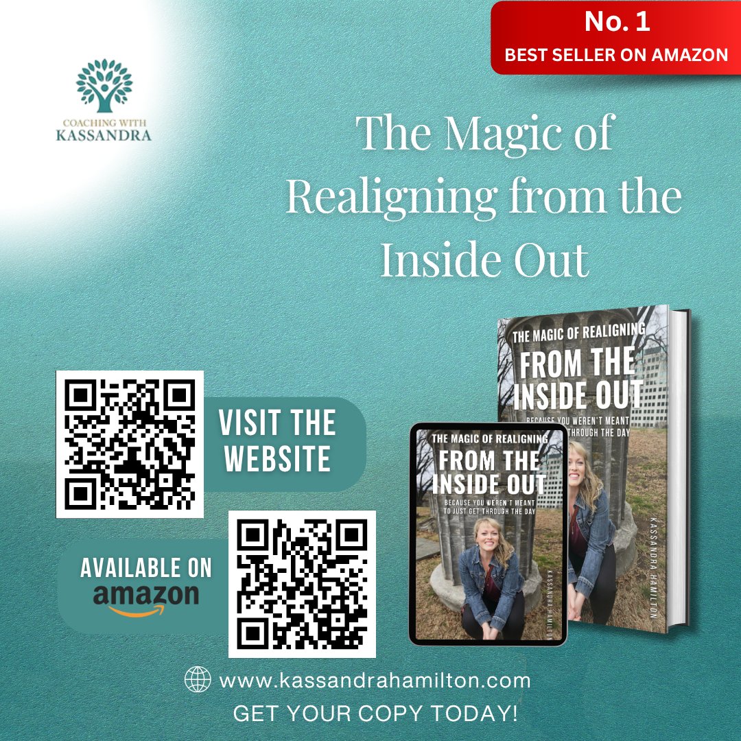 KassandraAuthor's tweet photo. In a world that glorifies busyness, The Magic of Realigning from the Inside Out feels like a deep exhale.

Get Your Copy On Amazon: https://t.co/mW2sXx90oQ
Want To Discover More? Head Over To Our Website: https://t.co/1fUJeVhZUz

#KassandraHamilton #TheMagicOfRealigning https://t.co/fG6eCQSPuA