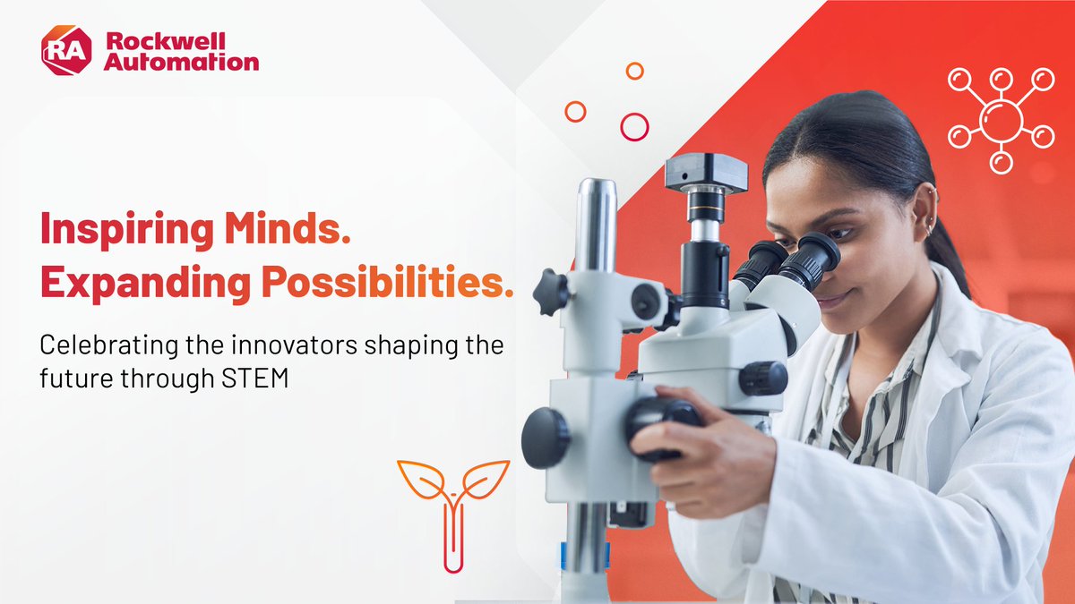 At Rockwell Automation, we believe the future belongs to those who innovate, explore, and imagine beyond boundaries.

This #STEMDay, we celebrate the minds shaping a smarter, more connected world.

#STEM #Innovation #ExpandingHumanPossibility