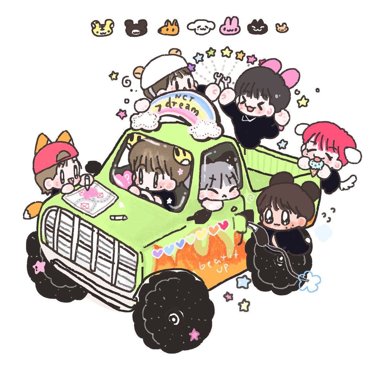 ❤︎◝✩ ❤︎⸝🌈 🐯🐻🦊🐶🐰🐬🐹
#2025MAMAVOTE  #NCTDREAM