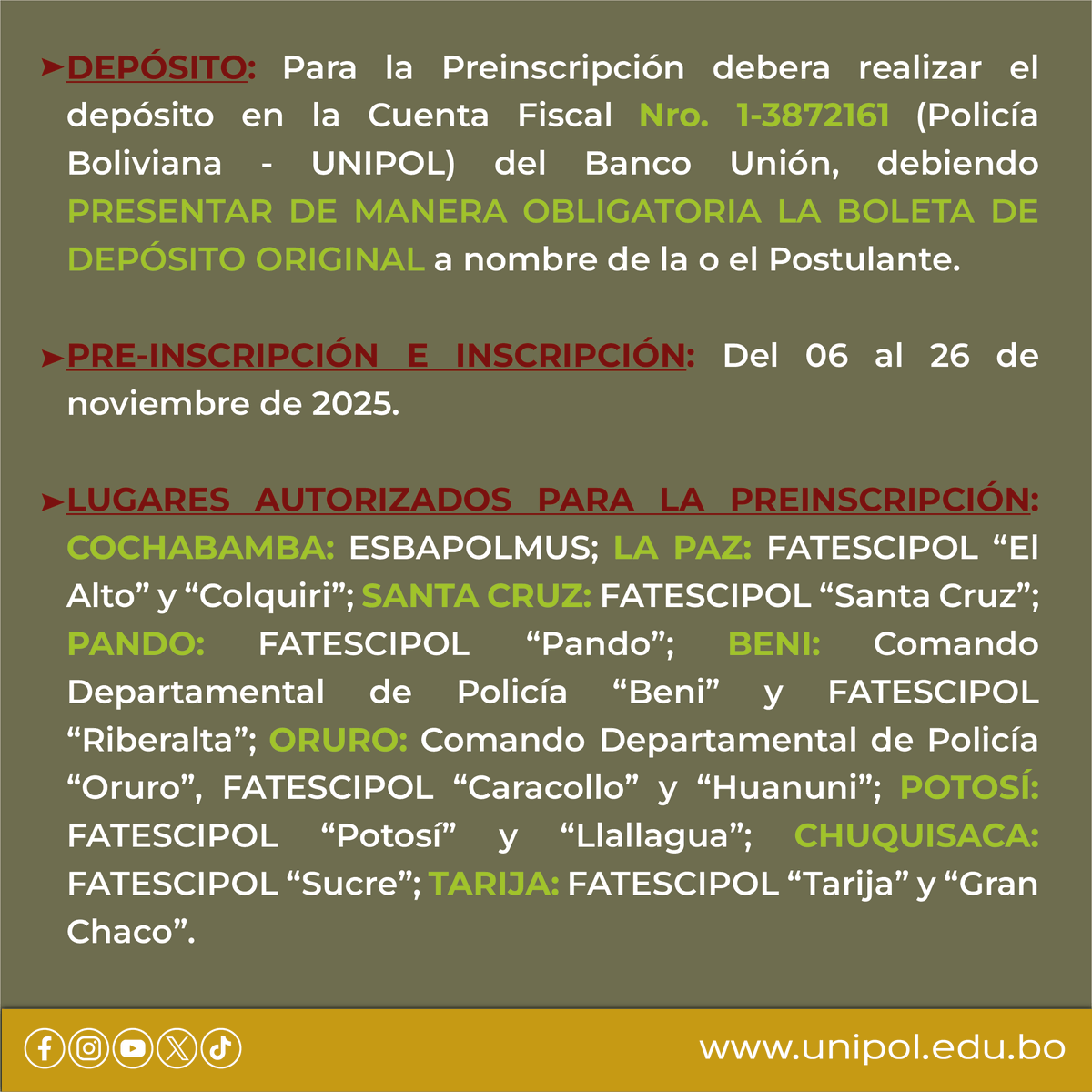 unipol_polbol's tweet photo. #Admisión2026 #ESBAPOLMUS 
Escribe tu propia Historia... https://t.co/LhVnxBmhs7