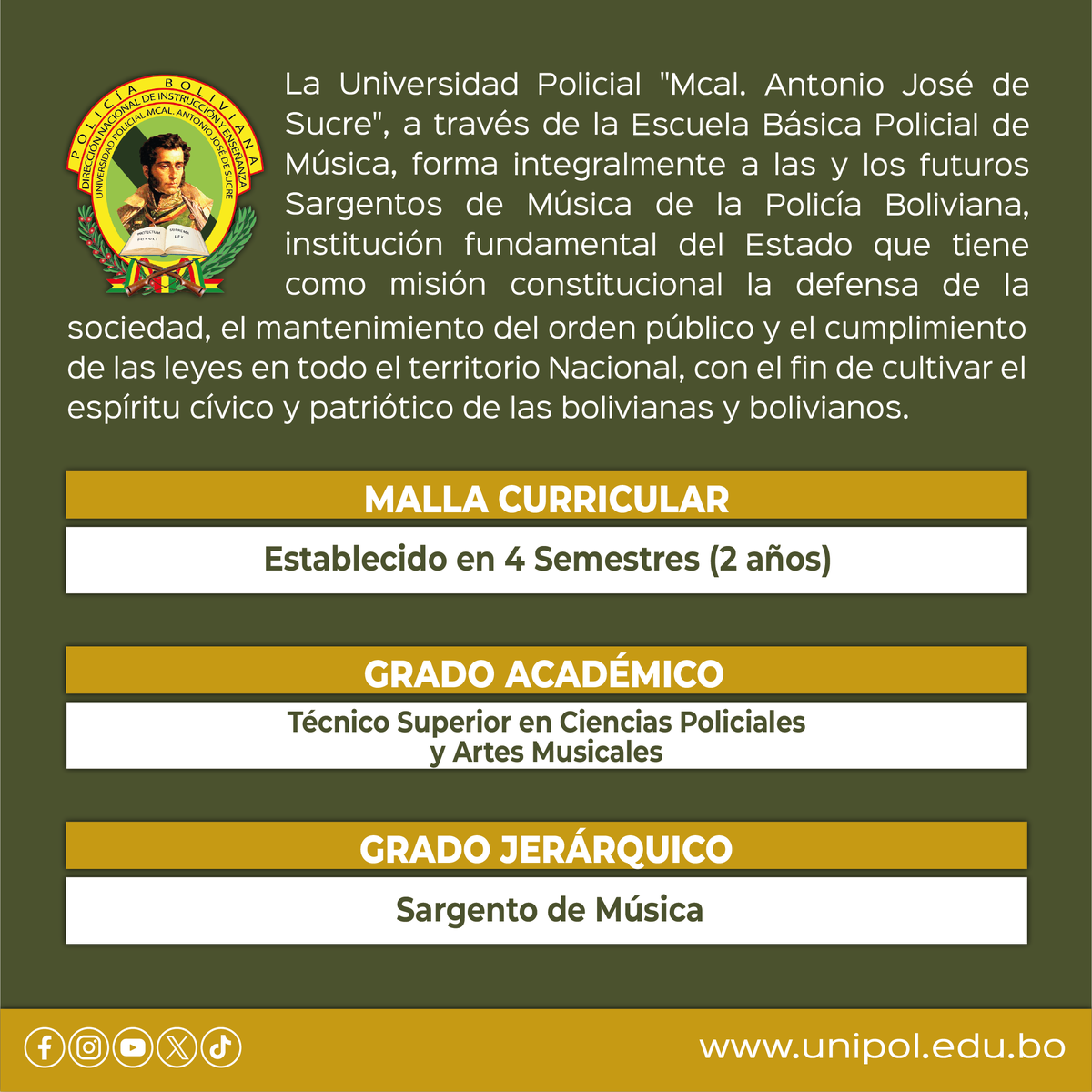 unipol_polbol's tweet photo. #Admisión2026 #ESBAPOLMUS 
Escribe tu propia Historia... https://t.co/LhVnxBmhs7