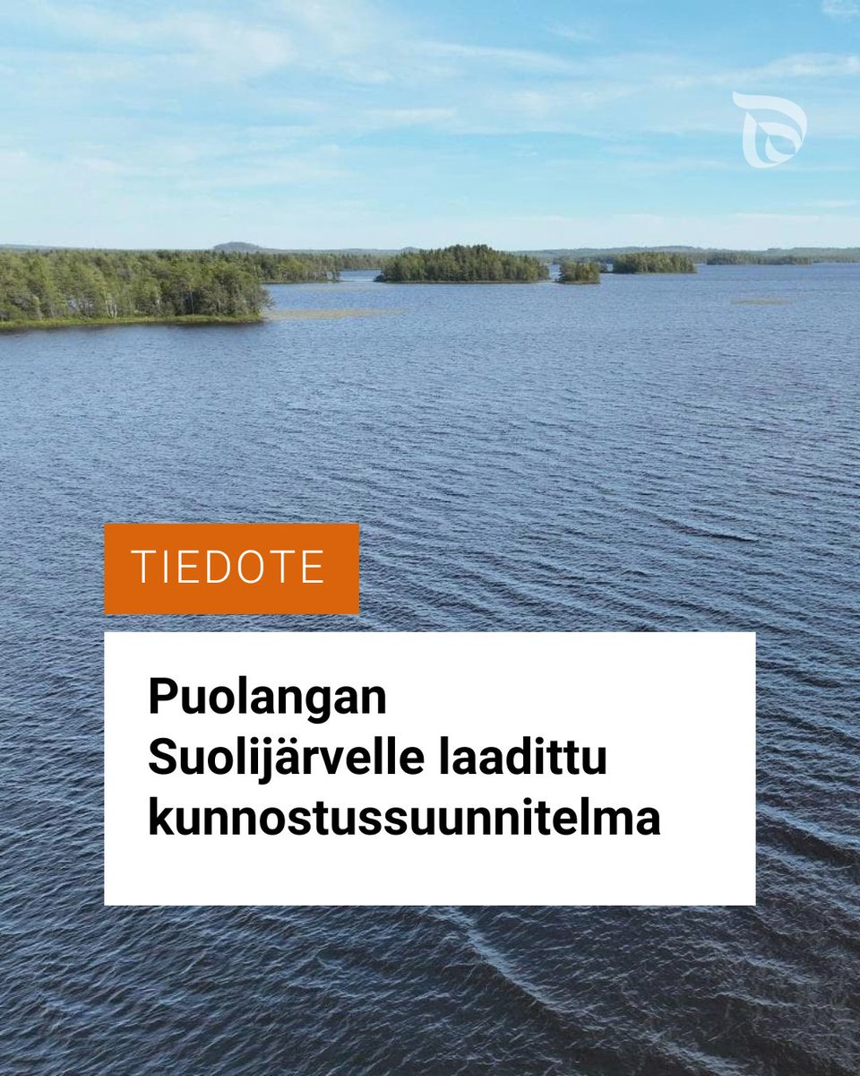 Ramboll Finland Oy on laatinut Kainuun ELY-keskuksen toimeksiannosta Puolangan Suolijärven valuma-alue- ja kunnostussuunnitelman. Lue lisää: sttinfo.fi/tiedote/715882…

#KainuunELY #Kainuu #Puolanka #vesienhoito #vesistökunnostus #kunnostussuunnitelma