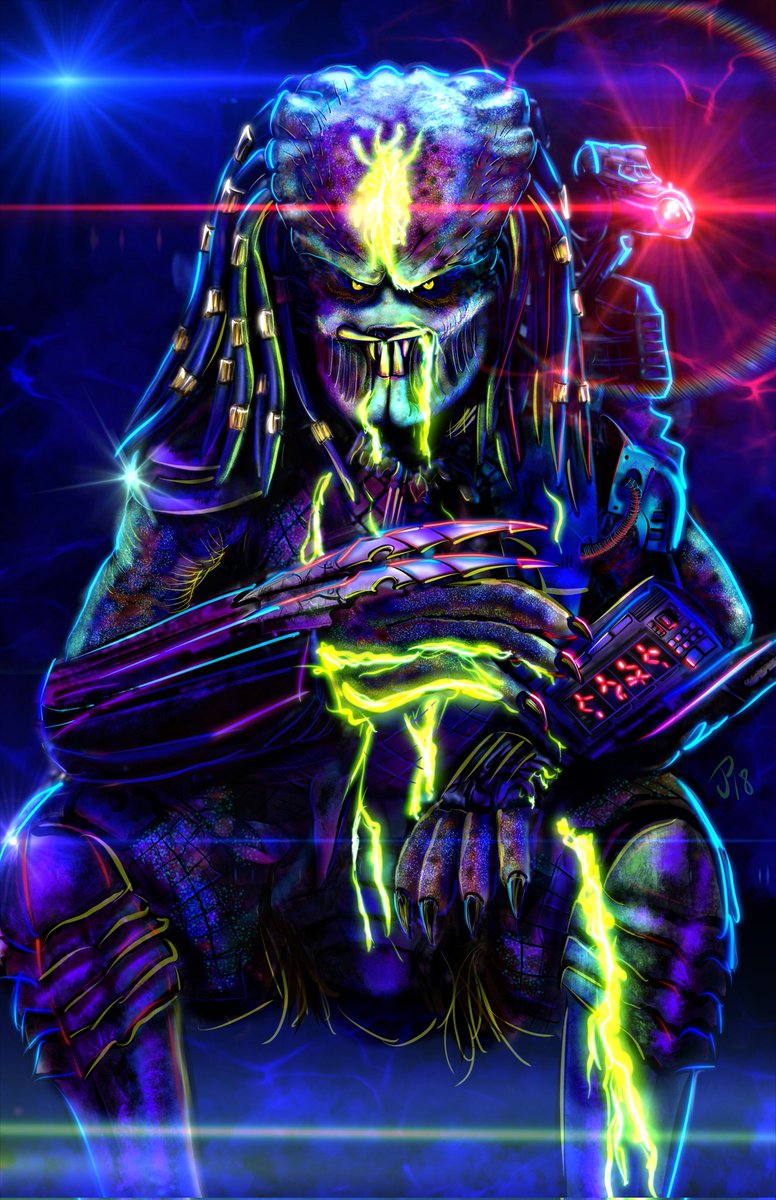 #PredatorBadlands drops in theaters tonight. I am always down for anything #Predator or #Aliens. But, I gotta admit...I don't care for the physical build of this #Yautja. Still reserving final verdict for after we see it.
"Countdown"
•
#PescEffects #Predators #PredatorMovie
