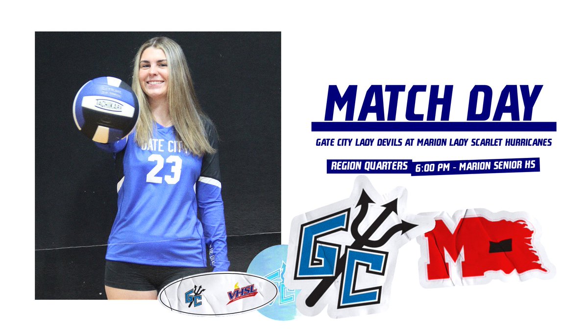 GCHSDevils's tweet image. Good luck to Volleyball tonight as they travel to Marion to take on the Lady Scarlet Hurricanes in the first round of the Region 2D Tournament! #LDVB