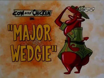 Колись в дитинстві дивився супер відбитий мультик "Му та Ципа".
Так от, там був персонаж-чорт, який в щоразу називався по-різному. Чомусь найбільше запамʼяталось його імʼя Майор Труси в Дупі.
І от нарешті я знайшов.
Цікаво, хтось ще це лайно дивився, чи тільки я такий дурачок?