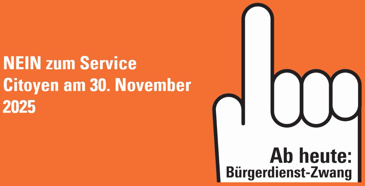 Die Volksinitiative «Für eine engagierte Schweiz (<a href="/ServCitoyenCH/">ServiceCitoyen.ch</a> -Initiative)», welche am 30. November 2025 zur Abstimmung kommt, verlangt, dass flächendeckend alle Bürgerinnen und Bürger einen Dienst zugunsten der Allgemeinheit und der Umwelt leisten. Dabei spielt es keine