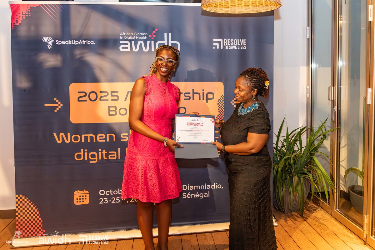 African Women in Digital Health tweet media