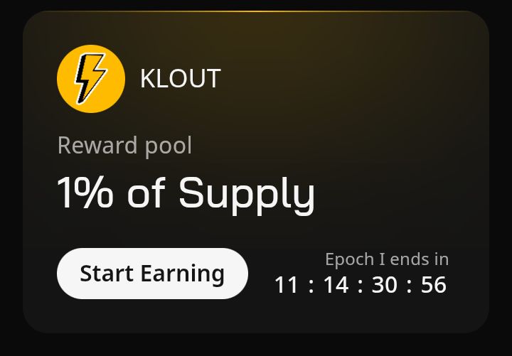 tinuolaaaa's tweet photo. So many campaigns running currently on @wallchain but @kloutgg epoch 1 ends in 11 days.

Stay Klouted https://t.co/Y9v1sASm5e