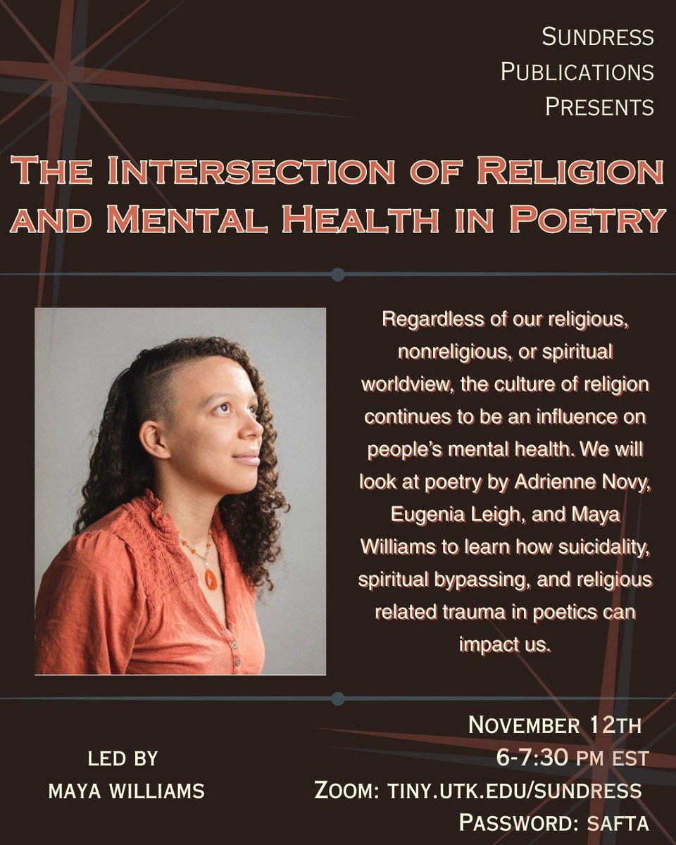 With <a href="/SundressPub/">SundressPublications</a> 🤎🤎🤎🤎🤎