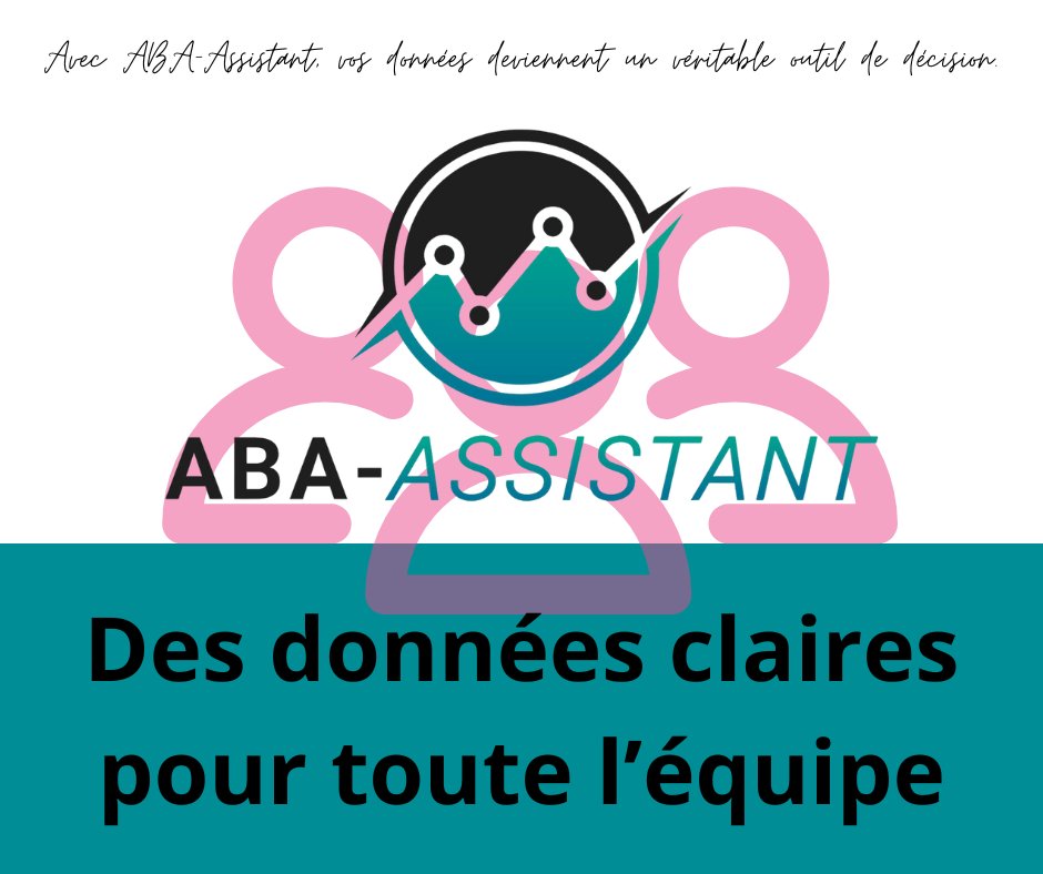 Des données, mais accessibles

Les données doivent être utiles et compréhensibles pour toute l’équipe : bénéficiaires, parents, enseignants, professionnels...
🤝 Avec ABA-Assistant, partagez les infos essentielles en un clic.