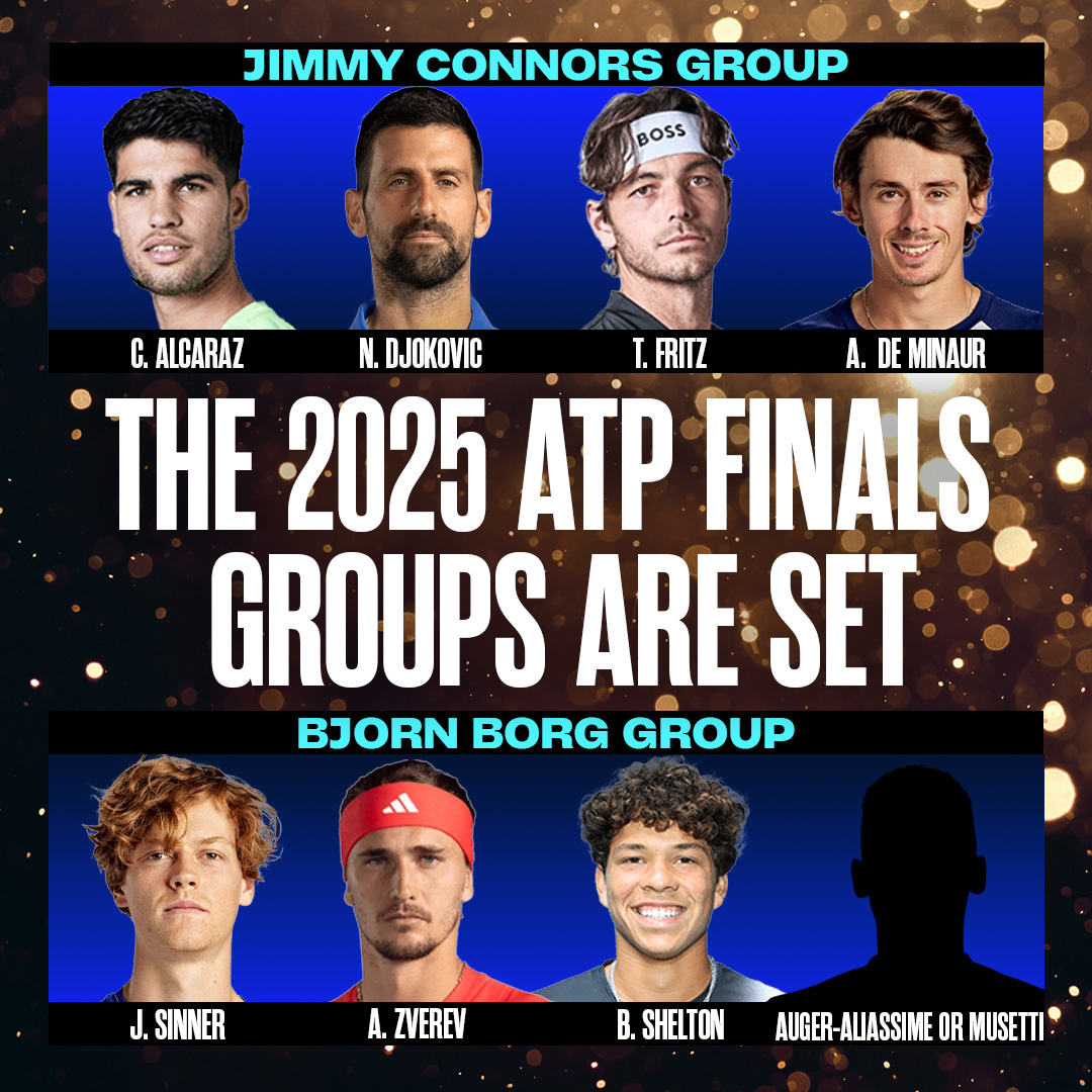 TennisChannel's tweet photo. This will be good 🤭 

Stream the 2025 ATP Finals live on our App starting this Sunday 🏆 

#NittoATPFinals https://t.co/1ijlgkhF9r