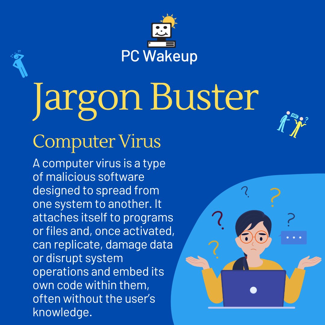 Removing viruses is essential for keeping your PC systems secure and running smoothly. If you're experiencing problems or suspect a malware infection - our team is ready to assist you quickly and professionally with all your virus-related concerns. #PCWakeup #Ipswich #Suffolk