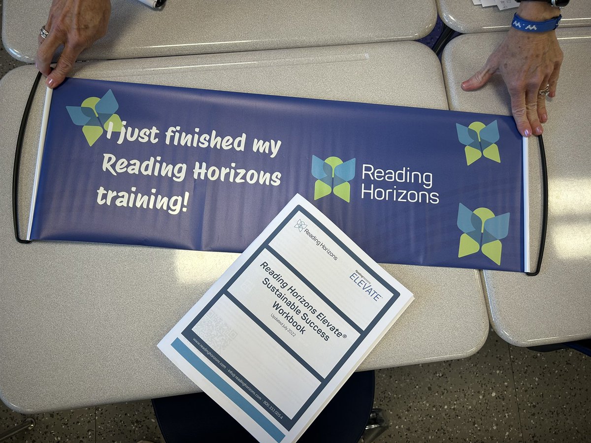 A great training during our professional development day on Tuesday with Sandra Smith! <a href="/ReadingHorizons/">Reading Horizons</a>