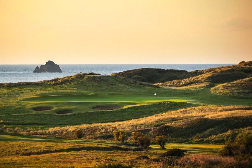 PGASWest's tweet photo. 🚨 Save the dates 🚨 
PGA Cornish Festival Pro Am. Play three of the UK’s Top 100 courses @TrevoseGC @stenodocgolf @PerranporthGolf 21 - 23 April 2026.
Entries open on 5th January. 
@PGASWest @ThePGA https://t.co/bJ2VPbsdNj