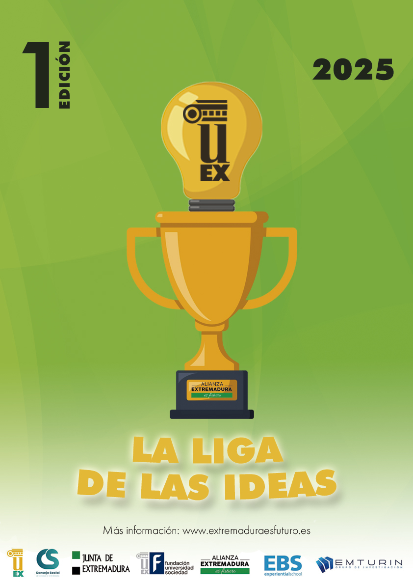 Nuestra Facultad ya está preparada para La liga de ideas de la <a href="/infouex/">UEx</a>:

👉 ¿Te atreves a aceptar el reto?

Inscríbete ya y convierte tu idea en la próxima gran propuesta de la UEX:

forms.office.com/pages/response…