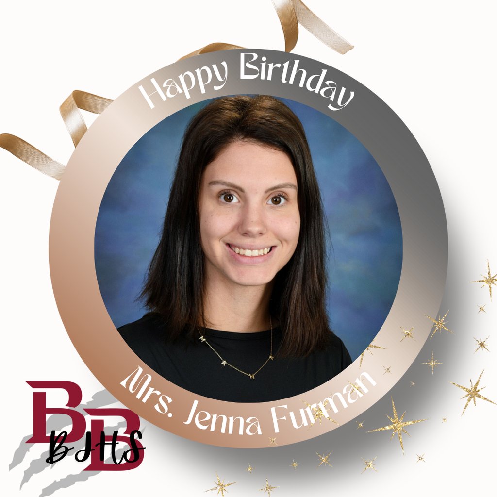 Badger Nation, please help us wish Mrs. Jenna Furman a very happy birthday! #bjhsoneteamonedream #bprd