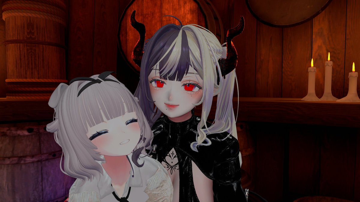 MSyaruu's tweet image. 今週のサキュバス酒場だいしょうりー！！！！
月初めで勝てるなんてげきあつ
推しのいるインスタンス行けてよかった
この日はお酒飲みすぎちゃったから気を付けないと
でも楽しいのが悪いよね
#サキュバス酒場