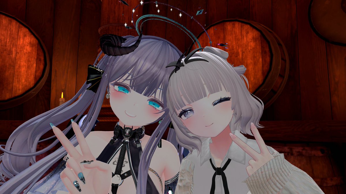 MSyaruu's tweet image. 今週のサキュバス酒場だいしょうりー！！！！
月初めで勝てるなんてげきあつ
推しのいるインスタンス行けてよかった
この日はお酒飲みすぎちゃったから気を付けないと
でも楽しいのが悪いよね
#サキュバス酒場