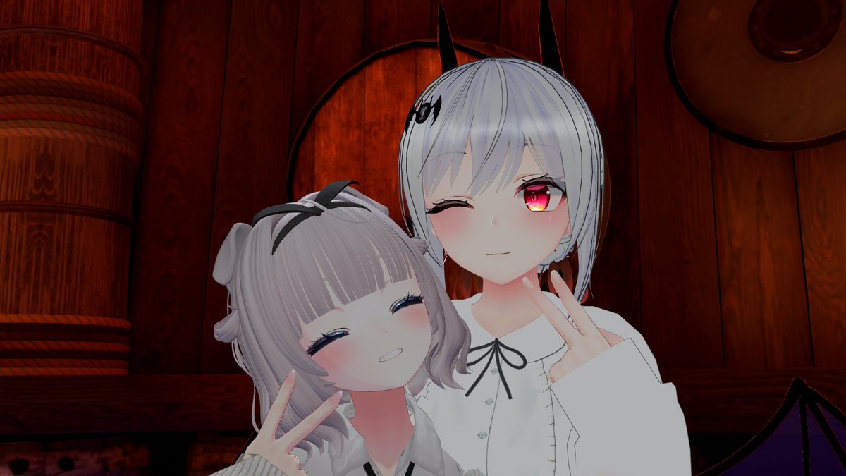 MSyaruu's tweet image. 今週のサキュバス酒場だいしょうりー！！！！
月初めで勝てるなんてげきあつ
推しのいるインスタンス行けてよかった
この日はお酒飲みすぎちゃったから気を付けないと
でも楽しいのが悪いよね
#サキュバス酒場