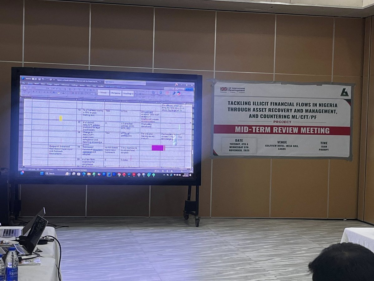 Africenterdev's tweet image. Through public awareness and media campaigns, we’re promoting the NBA–AMLC Portal (nbaaml.com) and public understanding of legal professionals’ roles in tackling illicit finance — contributing to Nigeria’s recent FATF Grey List exit. #Transparency #IFFs