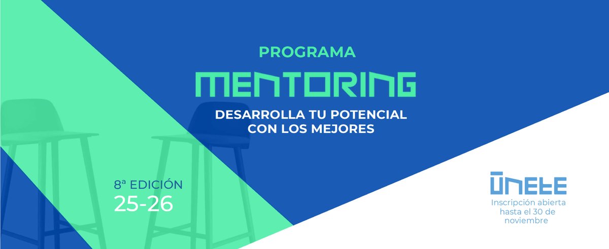 🎯 ¡Vuelve Mentoring Alumni UPV!

🤝 Buscamos mentoras/es dispuestos a compartir su experiencia, y mentees con ganas de aprender

📅 Inscripciones hasta el 30 de noviembre en alumni.upv.es/es

#AlumniUPV #MentoringUPV #UPV