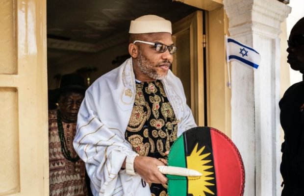 The embattled leader of the IPOB, Nnamdi Kanu has written an open letter to President Donald Trump of the United States, over the Christian genocide in Nigeria.

Kanu informed Trump that the killing of Christians has extended to the Southeast with the killing of several Igbos.