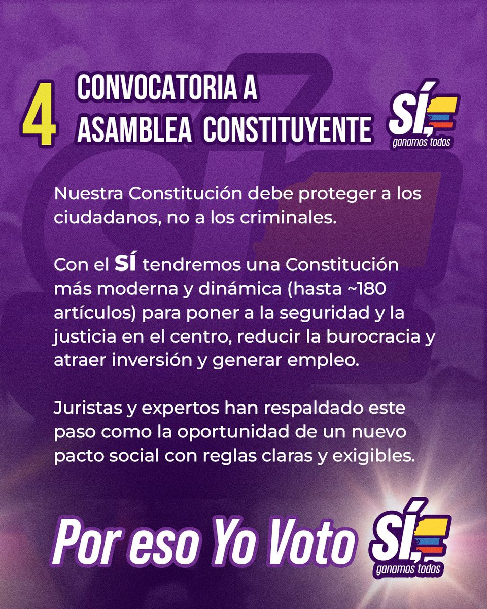 RAZONES PARA DECIR SI 🇪🇨