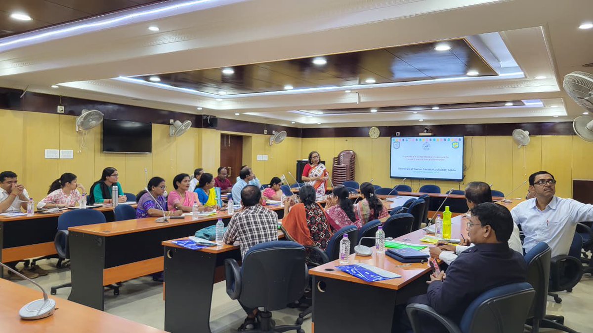 SMEOdisha's tweet photo. Directorate of TE &amp; SCERT is conducting a 2-day workshop on Development of a Comprehensive Assessment Framework for Examination &amp; Evaluation in Classes V &amp; VIII on 6th and 7th November 2025. https://t.co/QMckyTlHuI