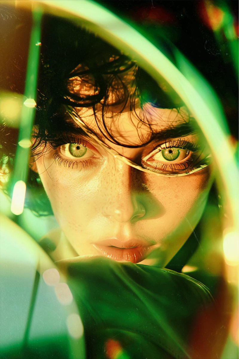 rokuyona's tweet photo. “Luminate”－光に射抜かれて－
#cinematicart #aiart #visualstorytelling #colorlight #portraitart https://t.co/CtYl0Ge35g