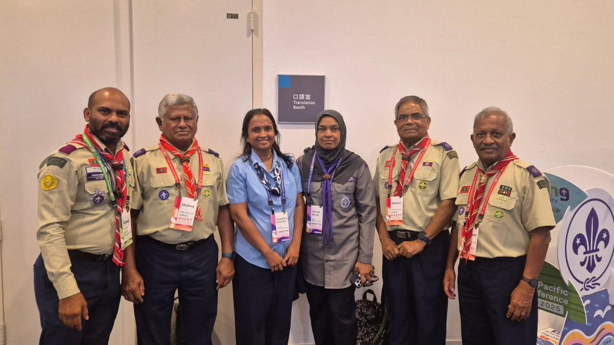 ScoutsMaldives's tweet image. Finally, let’s take a look at the highlights from the Asia-Pacific Scout Conference! 

From breakout sessions to meaningful gatherings — and even advocating for the Maldivian resolution — our team experienced it all! 🇲🇻