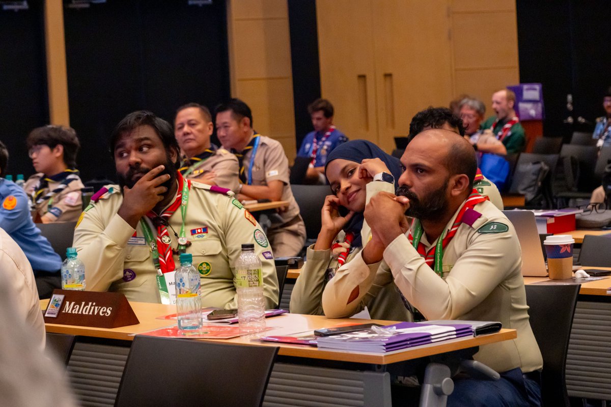 ScoutsMaldives's tweet image. Finally, let’s take a look at the highlights from the Asia-Pacific Scout Conference! 

From breakout sessions to meaningful gatherings — and even advocating for the Maldivian resolution — our team experienced it all! 🇲🇻