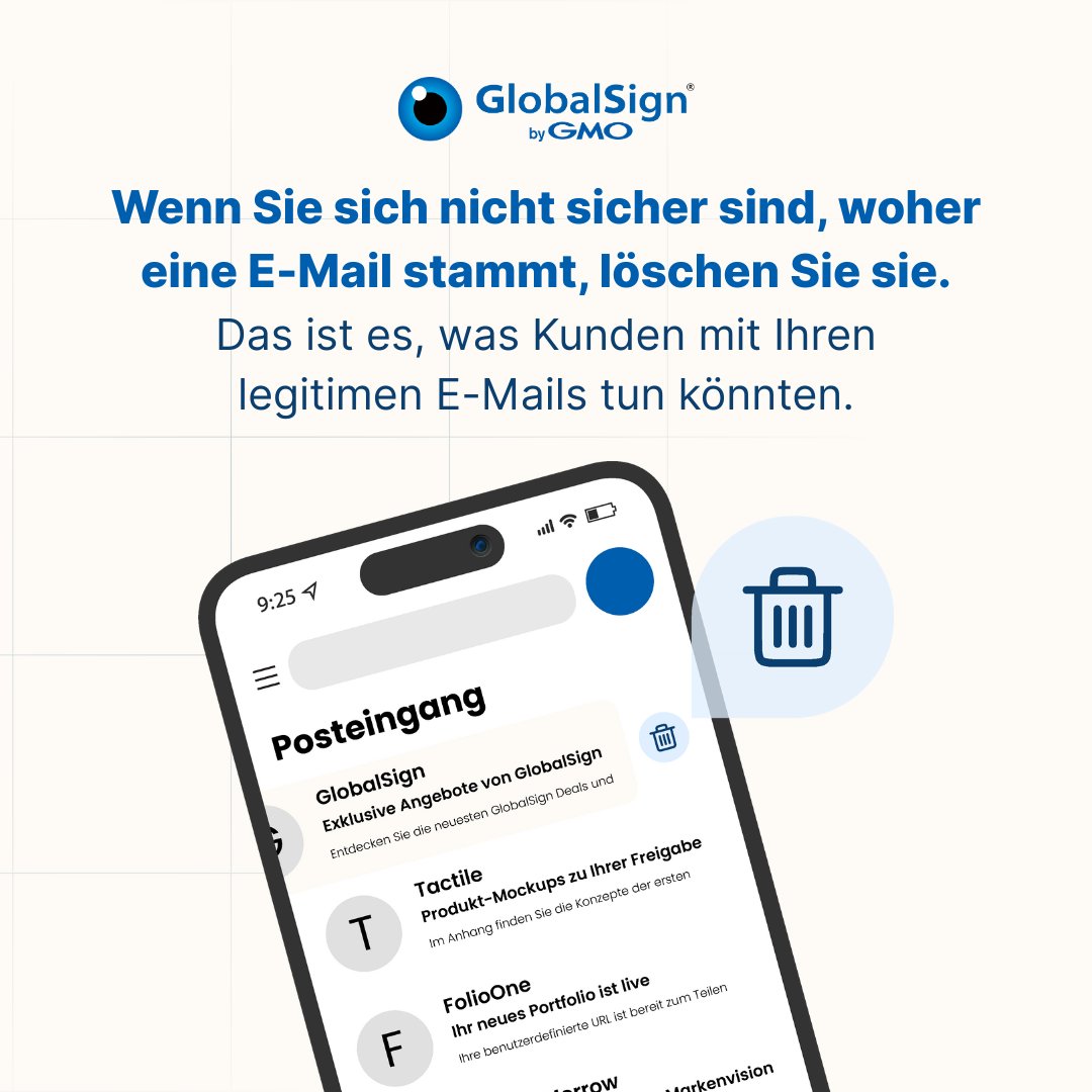 GlobalSign DE tweet media