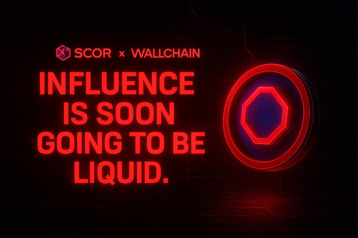 以前体育圈是上面的人赚最多：
品牌、球队、明星。
粉丝只是流量，不是价值本体。

SCOR + Wallchain 要把这个规则打碎。

注意力可以量化
话语权可以资产化
粉丝不是“用户”
粉丝就是“生产力”

这才是粉丝经济的未来：
权力回到社区、回到叙事创造者。
这是「体育上链」的核心革命。
$SCOR 就是执行层
