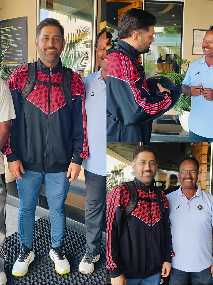 mahi163199's tweet image. Thala Dhoni spotted at JSCA Stadium Ranchi...!!!🤩❤️

#MSDhoni #RecentClick #Ranchi