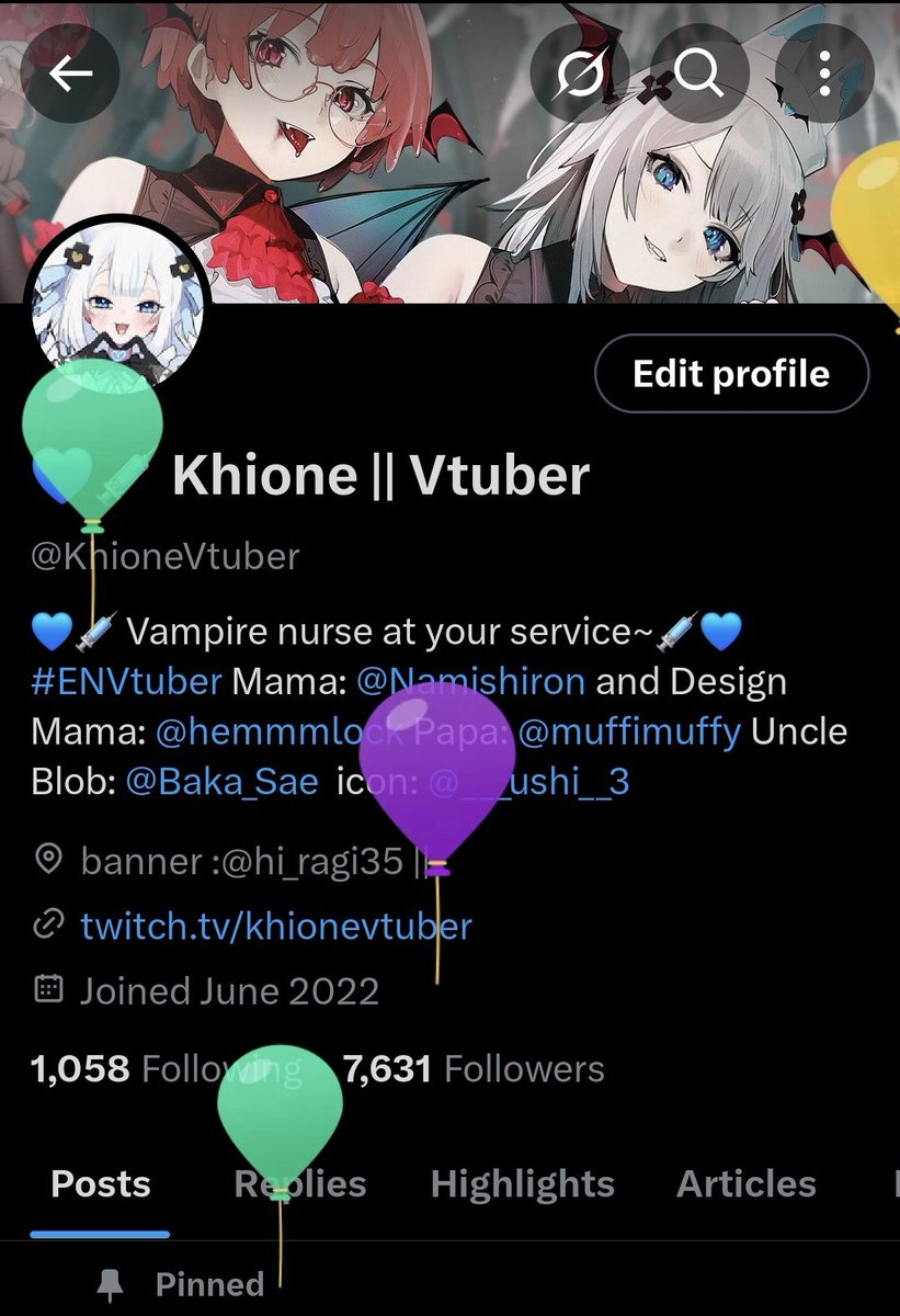 💙💉 Khione || Vtuber tweet media