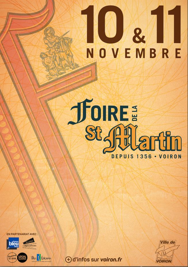 🎠[FOIRE ST MARTIN]
En raison de la Foire de la St Martin à Voiron, certaines lignes <a href="/transportsmreso/">Transports M réso</a> ainsi que la circulation en voiture seront perturbées.
🪢Plus d'infos : mobilites-m.fr/foire-saint-ma…
<a href="/Voiron_Ville/">Ville de Voiron</a>