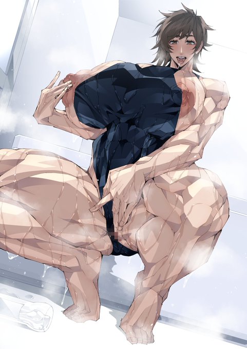 skebで描いた姫草ユリ
筋肉マシマシでという要望で描いた 