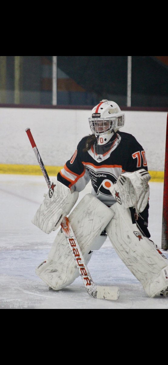 kevbrog's tweet image. 60 Saves last night. Tough loss but super proud of her. #LetsGoFlyers