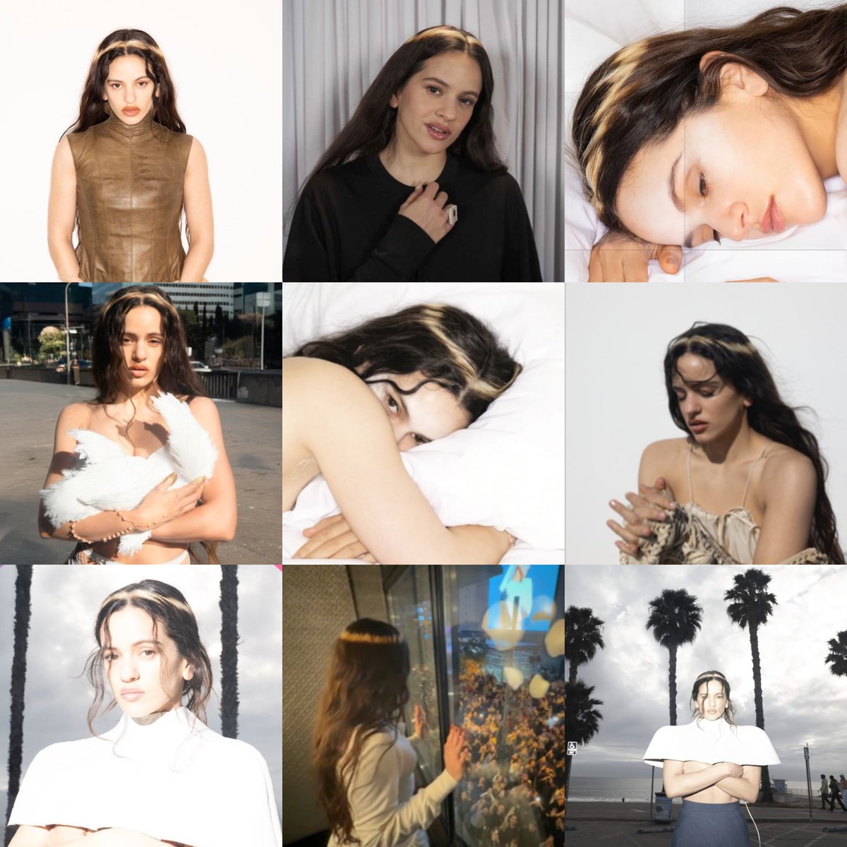 Brokenheartss8's tweet image. el halo de rosalia ya es historico