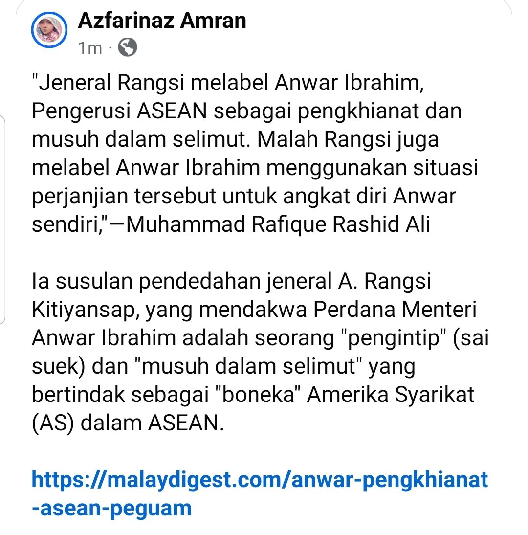 AzfarinazAmran's tweet photo. Aku dah tahu sejak 25 tahun yang lalu. Walaupun masa tu aku masih di sekolah 😎 https://t.co/7DPQuttCV9
