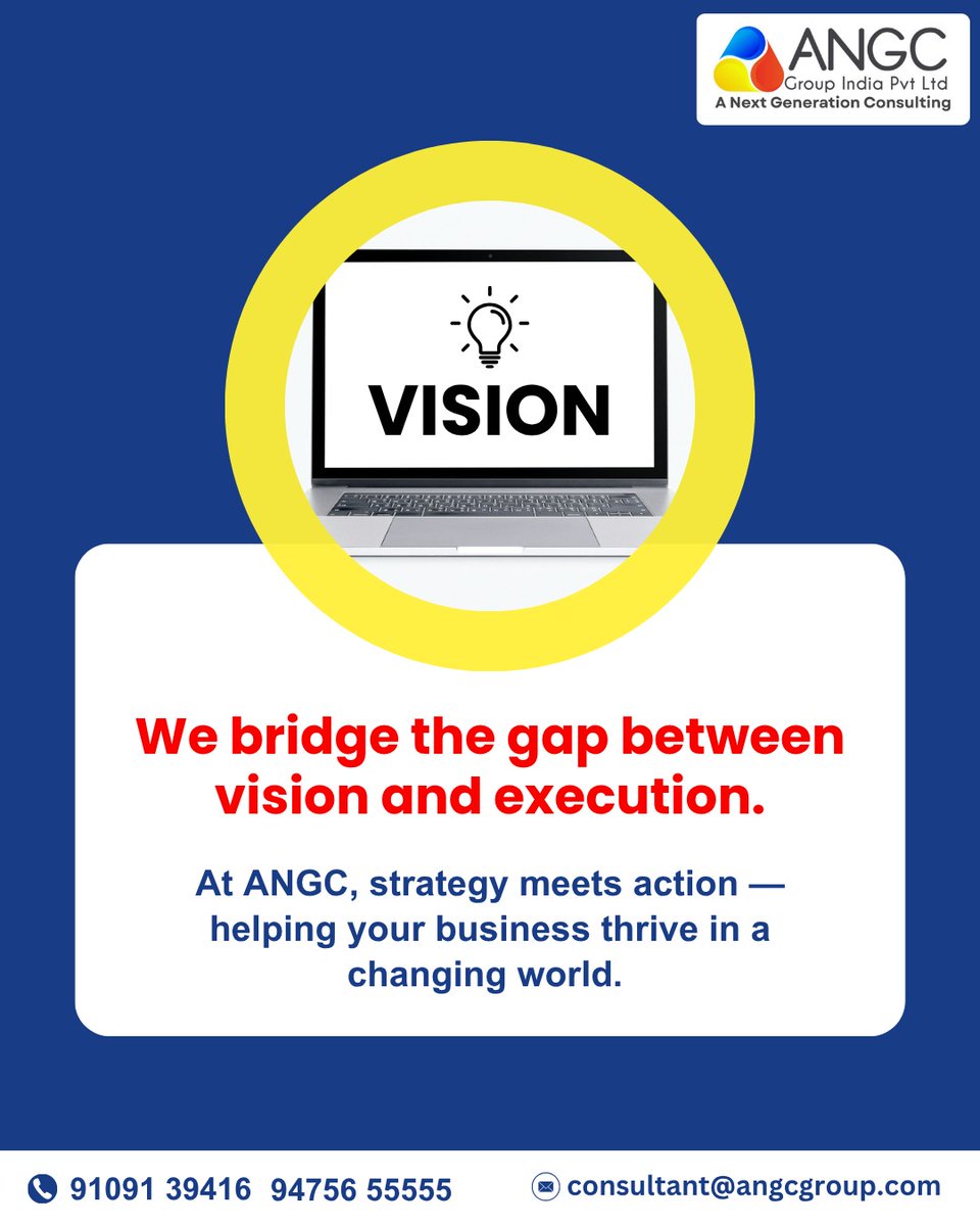 angcgroupind's tweet image. At ANGC, we don’t just create strategies — we turn them into success stories.

📞 91091 39416 | 94756 55555
📧 consultant@angcgroup.com
.
.
.
#ANGC #BusinessConsulting #StrategyToSuccess