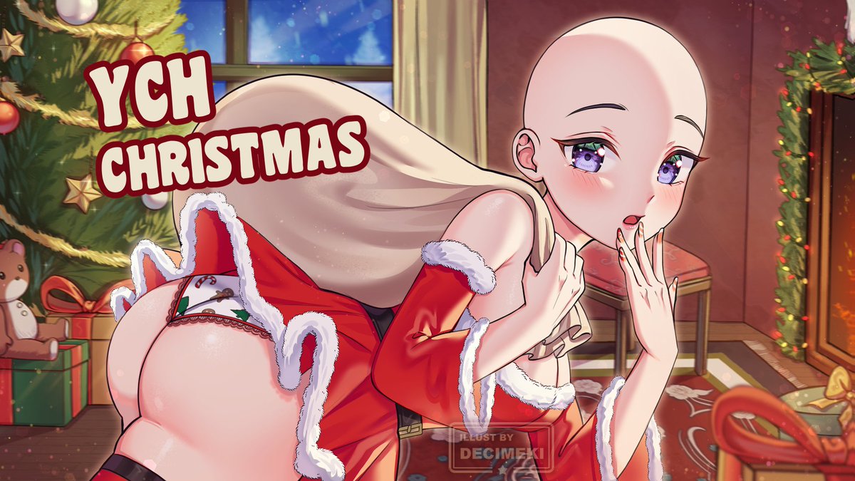 Decimekii's tweet photo. 🎄I opened my Christmas YCH Comms on Vgen ! 🎄
So I'll offer one illustration of your character for FREE ! 

✨️To Enter ✨️
• RT + Follow 
• Share your character below (or) leave a comment ! 

(Ends in 72 hours)
#VGenComm #VGen #artraffle https://t.co/5wKbSZlr9I