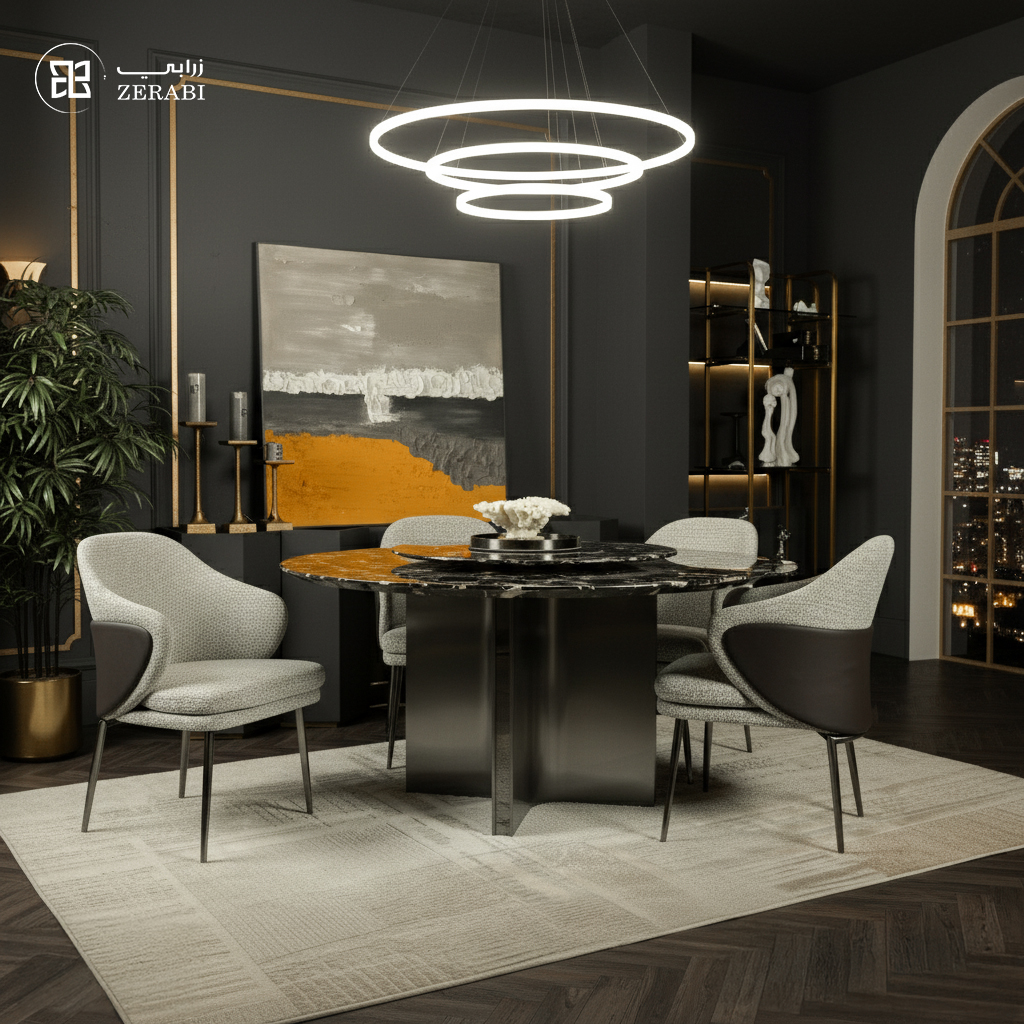 العائلة تستحق طاولة مميزة 👨‍👩‍👧‍👦

#زرابي #اثاث_زرابي #اثاث_منزلي #طاولة_طعام #غرفة_معيشه