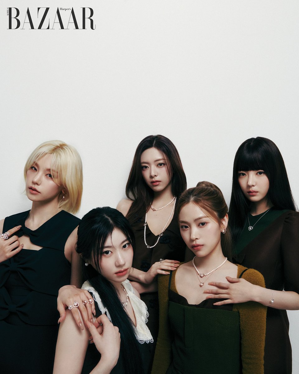 chaeryons's tweet image. ⠀ ⠀ ⠀ ⠀

 ⠀⠀⠀🜸˚₊⊹ Resplendence    veiled    in    opaline    repose    aureate    threads     interlace    in    tranquil    élan    jewels    murmur    of     empyrean    allure   —   ITZY   ×   Harper’s   Bazaar   Korea   ×   TASAKI   𝑁𝑂𝑉,   2025  ✦

 ⠀⠀