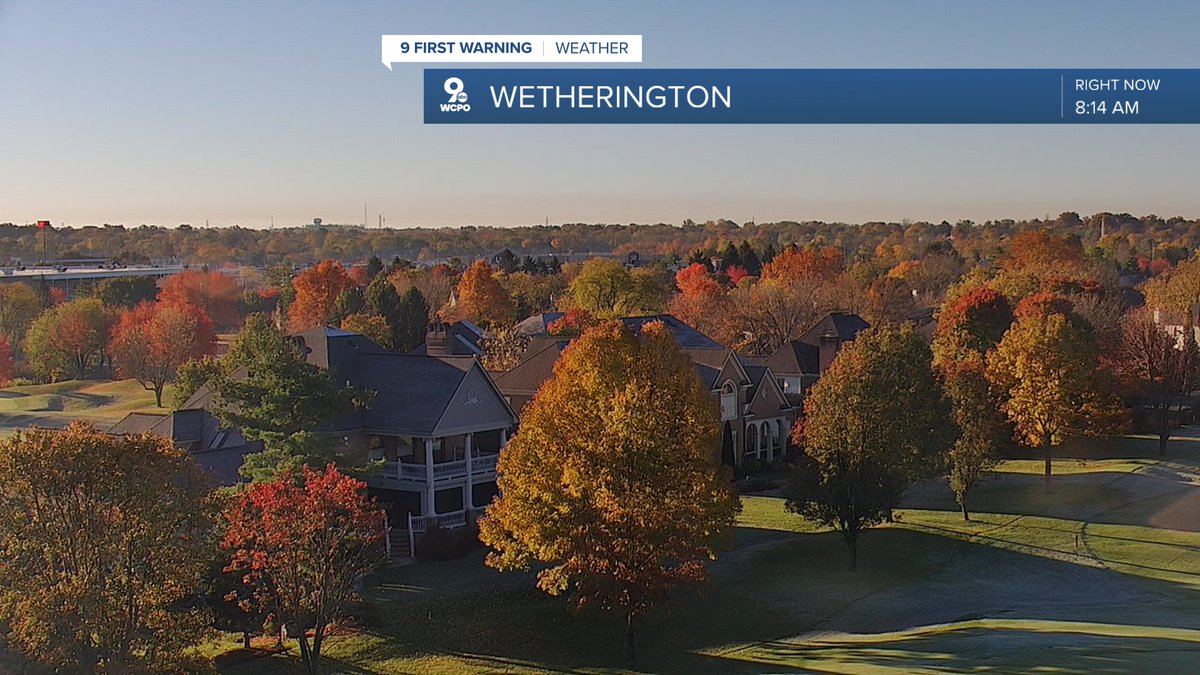 Ahhhh... the fall color is hitting a peak. Show off the best photos in your backyard and neighborhood too! @wcpo #cincywx