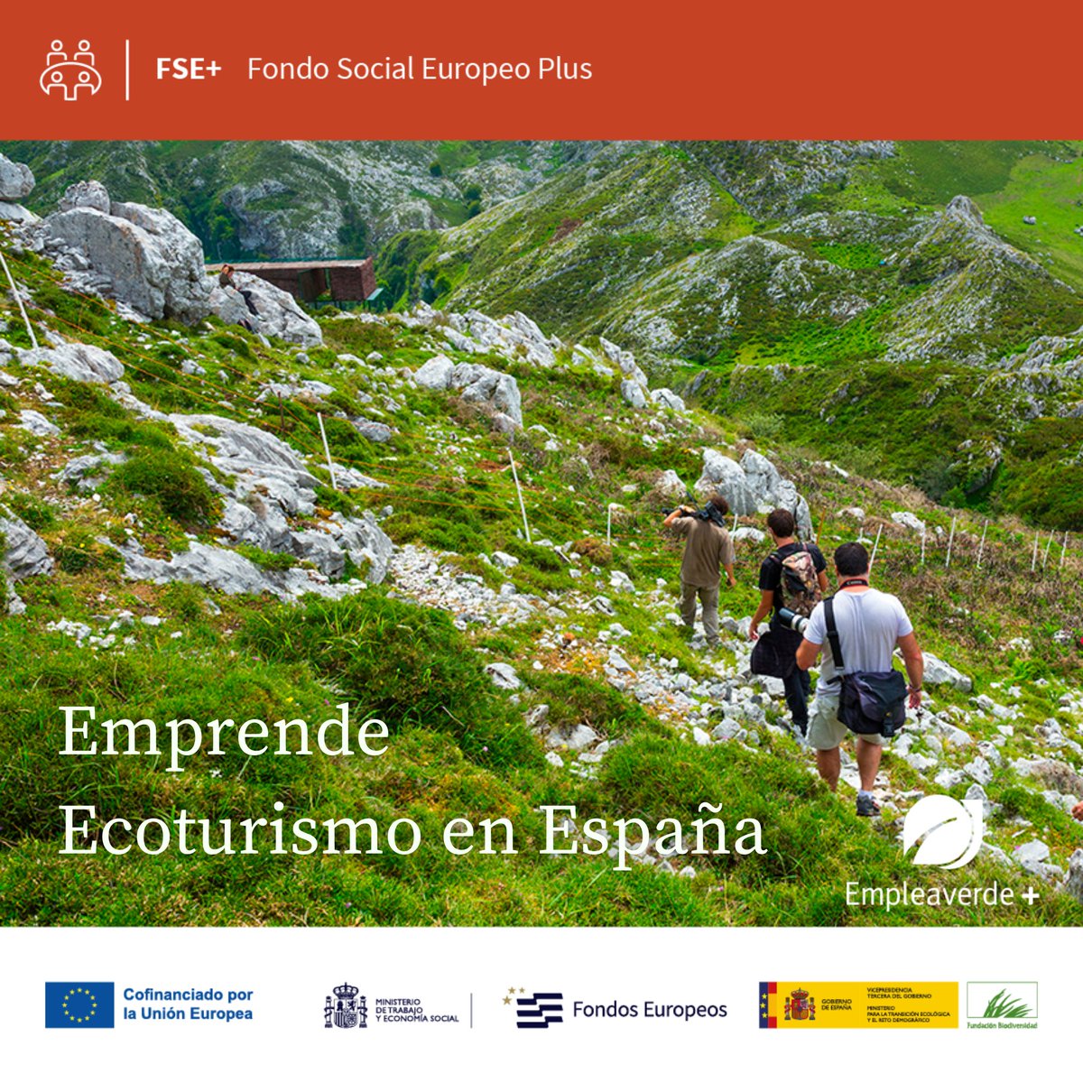 emprendeverde's tweet image. 🌍@Rusticae coordina Emprende Ecoturismo en España, un proyecto #EmpleaverdePlus que busca mejorar: 
✅habilidades y emprendimiento de gestores locales ✅comportamiento ambiental de empresas turísticas 
 
#FSEPlus #ProyectosFB @EU_Social @FondosUE_Esp 

lnkd.in/dCqqwE_f