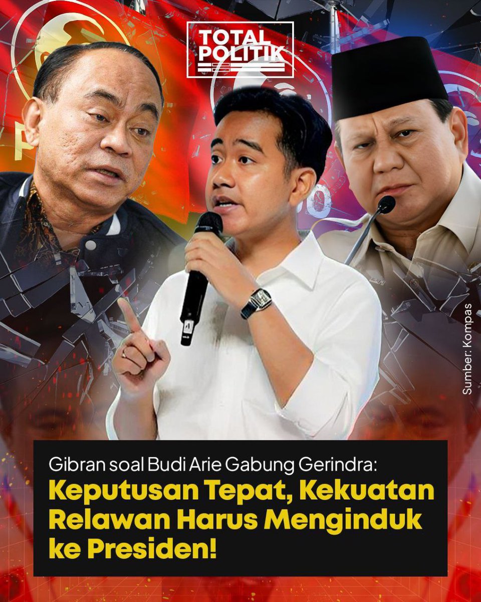negativisme's tweet image. Budi Arie itu bukan pindah haluan, tapi upgrade posisi. Dari relawan jadi aktor strategis. #ProjoTetapJokowi dukung Prabowo Gibran