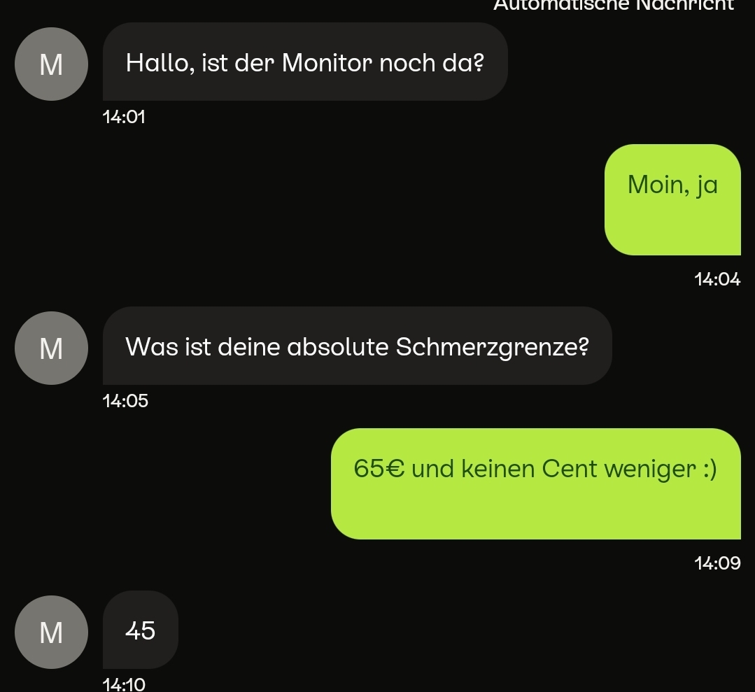 ICH HASSE KLEINANZEIGEN (80€ VB)